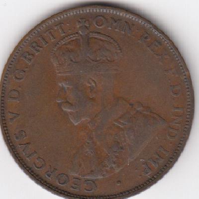 Beschrijving: 1 Penny GEORGIUS V 